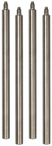 107496 Sada prodlužovacích tyček pro betonové podstavce 4x 16x200mm nerez pro čtyřramenné stativy 1
