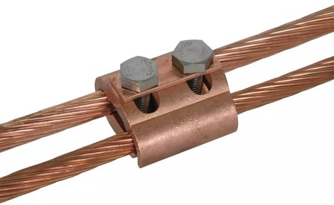 306101 Paralelní svorka Cu pro rozdílné průměry 5-16mm / 16-150mm² 1