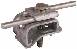 339110 Okapová svorka FeZn pro zaoblení 16-22mm, s dvojitou příložkou pro prům. 8-10mm