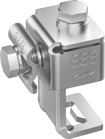 372319 Připojovací svorka nerez pro profily 20-36 mm s dvojitou příložkou 1