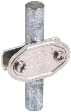 484001 Označovací štítek, AL pro kulatý drát 16 mm 1