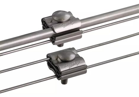 540270 Spojovací svorka  NIRO (V4A) pro prům. 3-4mm /kulatý vodič  8-10 mm,16-50mm² 1
