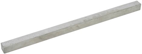 563016 Lišta, mosaz/gal. cín.,  10x10x198mm pro ekvipotenciální přípojnici (PAS) 1