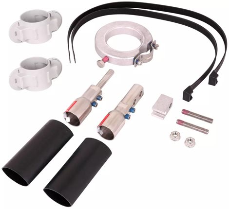 819149 Sada připojovacích prvků pro vodič HVI-power long- D 27mm černý 1