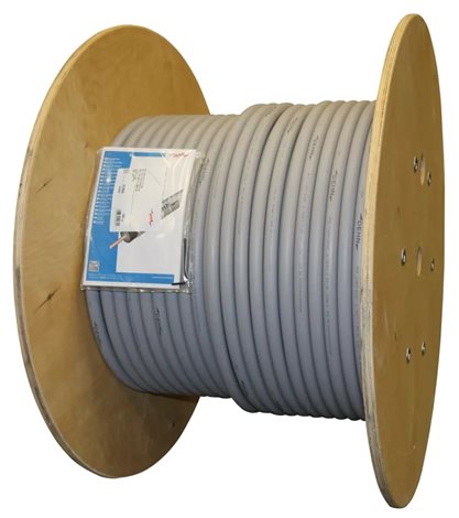 819600 Vodič HVI light plus  Ø 21 mm šedý pevná délka 100 m na bubnu 1
