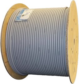 819605 Vodič HVI light plus  Ø 21 mm šedý pevná délka 500 m na bubnu