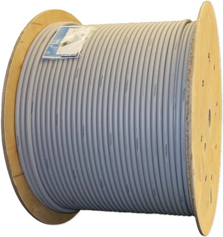819605 Vodič HVI light plus  Ø 21 mm šedý pevná délka 500 m na bubnu