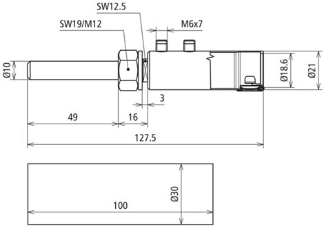 819640 Připojovací prvek M12 pro vodič HVI light plus 2