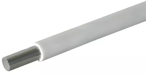 840128 Drát 8mm Al, pevná délka role 100m, plastový plášť bezhalogenový