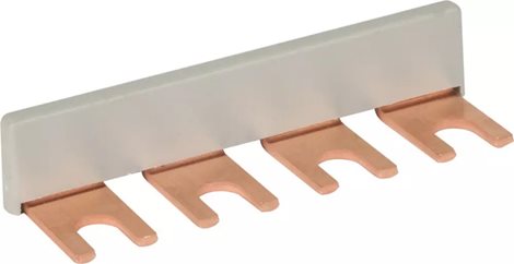 900610 Modulární propojovací lišta čtyřpólová, 1fázová, Cu 16mm²