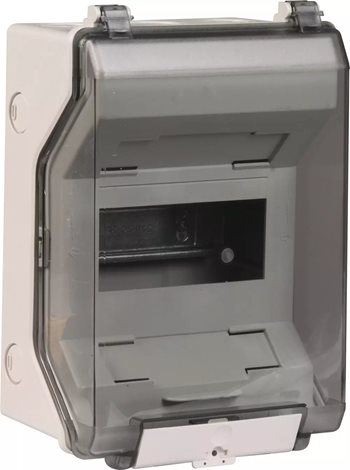 902485 Izolační plastová rozvodnice AP-IP 54, montáž na stěnu pro šest modulů, 6TE 1
