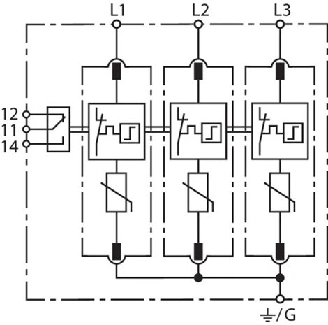 908319 Überspannungsableiter Typ 2 DEHNguard M 2