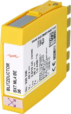 920336 Kombinovaný svodič přepětí - modul BLITZDUCTOR XT pro 4 samostatné vodiče 1