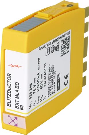 920346 Kombinovaný svodič přepětí - modul BLITZDUCTOR XT pro 2 páry vedení, systém LifeCheck 1