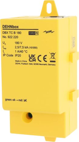 922220 Svodič bleskových proudů  DEHNbox DBX TC B 180 1