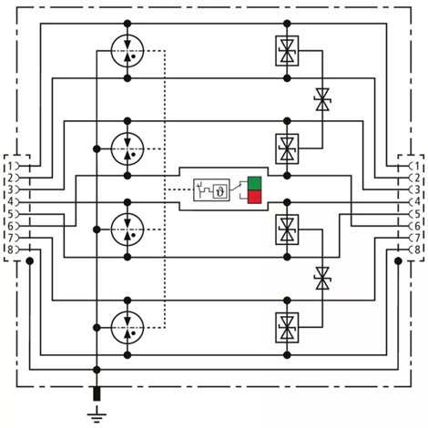 929161 Kombinovaný svodič DEHNpatch do 10 Gbit 3