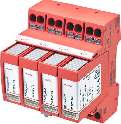 942315 Svodič přepětí typ 2 DEHNguard MP 4-pólový Uc 275V pro TT- a TN-S systémy 2