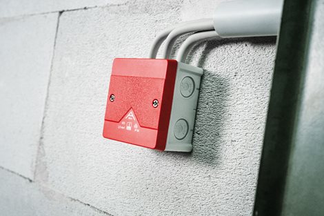 Abox 025-L NEW Krabice na om. prázdná IP66 šedá 87x87x52mm 3