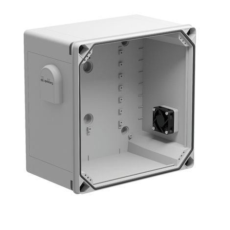 BEL Air active M40 24-1/gr Ventilační prvek AIR, světle šedá, IP55, IK07 2