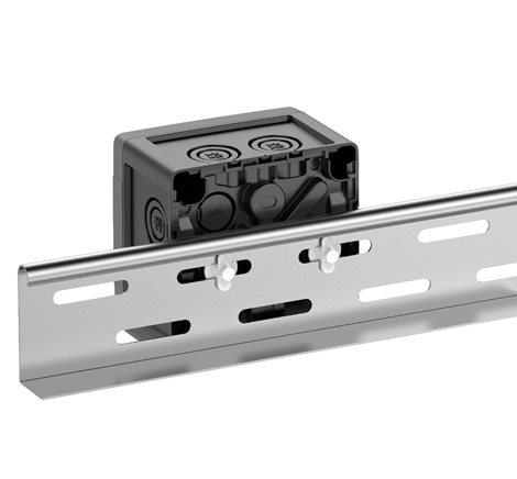 KTB 1 Připevňovací sada na nosné systémy kabelových tras šírka otvoru 7mm 17x30x14mm 2