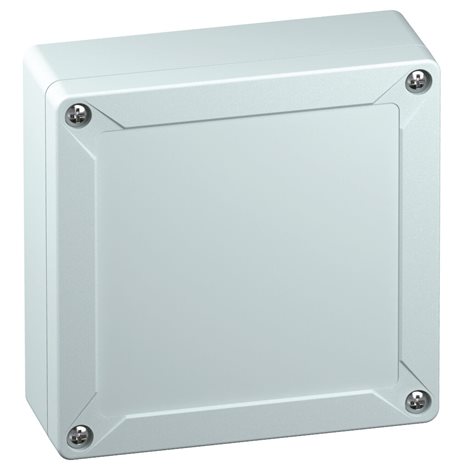 TG ABS 1212-6-o Technická krabice IP66 IP67 124 x 122 x 55 mm hladké boky šedá