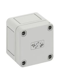 TK PS 77-6-o Technická krabice IP66  65 x 65 x 57 mm hladké boky šedá