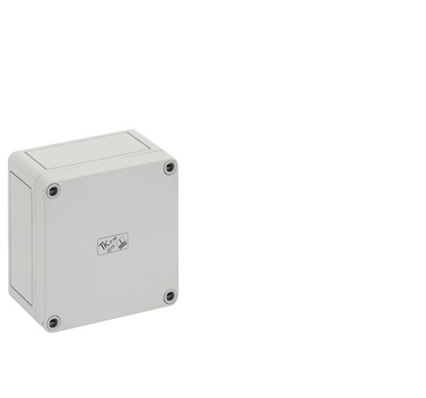 TK PS 1111-7-o Technická krabice IP66 110 x 110 x 66 mm hladké boky šedá