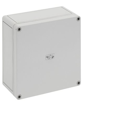TK PS 1818-9-o Technická krabice IP66 182 x 180 x 90 mm hladké boky šedá
