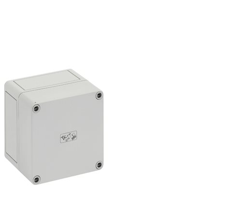 TK PS 1111-9-o Technická krabice IP66 110 x 110 x 90 mm hladké boky šedá