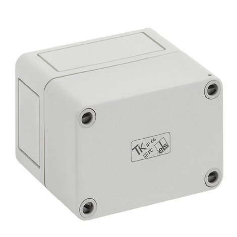 TK PC 97-8-o Prázdná skříň, IP66, IK08, tř. ochrany II, Ui 690V AC, Ui 1000V DC, UL, DLG, DNV