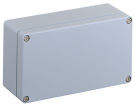 AL 2212-8 Krabice hliníková hladká IP66 220 x 120 x 81 mm