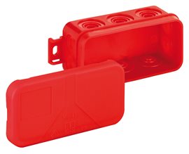 Mini 25 SB-L Spojovací krabice, 89 x 43 x 37 mm, IP55, červená, bez svorek