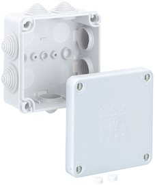 HP 100-L Krabice z tvrz.plastu IP55 113 x 113 x 58 mm stupňovité vývodky