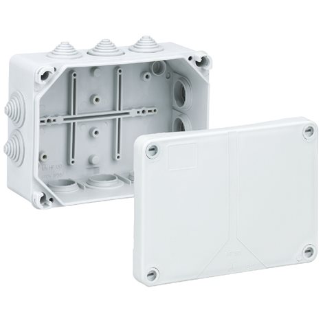 HP 150-L Krabice z tvrz.plastu IP55 164 x 119 x 77 mm stupňovité vývodky