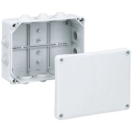 HP 190-L Krabice z tvrz.plastu IP55 199 x 149 x 77 mm stupňovité vývodky