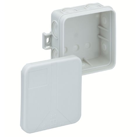 Sd 7-L Spojovací ktabice IP55 75 x 75 x 37 mm prázdná šedá