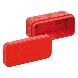 2K-Mini SB-L ČERVENÁ krabice rozbočovací IP55 89x43x38mm
