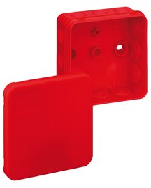 2K-12 SB-L ČERVENÁ krabice rozbočovací IP55 85x85x37mm