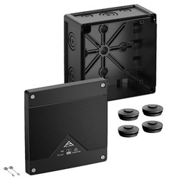 Abox PRO 100-L/SW NEW Krabice na om. prázdná IP66/IP67/IP69 černá 152x152x85mm