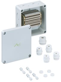 RK 4/12 SL - 12x4mm2 Skříň pro řadové svorkovnice