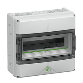 AK 14 Rozvaděč 14 MOD IP65 na om. UV In=125A Ui=1000VAC/1500VDC bezšr. sv.