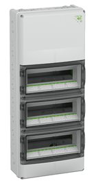 AK 42 Plus Rozvaděč 42 MOD IP65 na om. UV In=125A Ui=1000VAC/1500VDC bezšr. sv. s dod. prostorem