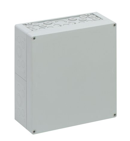 AKL 2-g krabice IP65 prázdná a víko 300x300x132 mm šedá