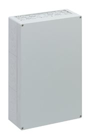 Aki 3-g Prázdná skříň s víkem, IP65, šedá, š 300 x d 450 x v 132, vnitřní v 114mm, průmysl