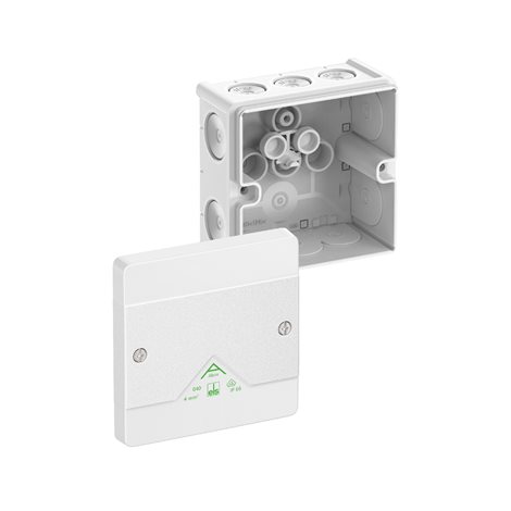 Abox 040-L/W NEW Krabice na om. prázdná IP66 bílá 102x102x57mm