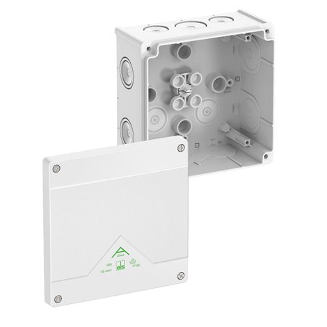 Abox 100-L/W NEW Krabice na om. prázdná IP66 bílá 152x152x80mm