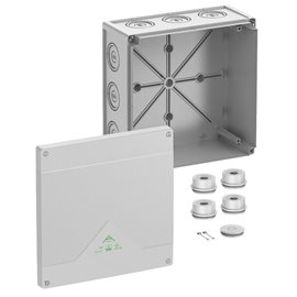 Abox 350-L NEW Krabice na om. prázdná IP55/IP66 šedá 252x252x120mm