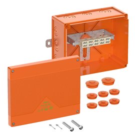 WKE 6 - Duo 5 x 102 požárně odolná krabice