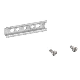 Abox 025 TS15 Din lišta 15x5mm včetně šroubů pro abox 025 15x61x5,5mm