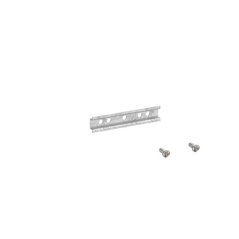 Abox 040 TS15 Din lišta 15x5mm včetně šroubů pro abox 040 15x71x5,5mm